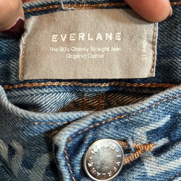 Everlane 90s Cheeky Jeans size 31 - also called Local Rigid Way High Jean - Picture 5 of 6